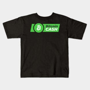 Bitcoin cash Crypto Bitcoincash BCH Token BHC Cryptocurrency coin Token Kids T-Shirt